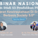 Webinar Nasional Program Studi S3 Pendidikan PPs UNG