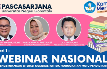 Webinar Nasional Pascasarjana Universitas Negeri Gorontalo Seri 1