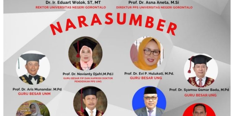 Webinar nasional  “Revitalisasi Pembelajaran Seni Budaya Polopalo Berbasis Nilai Kearifan Lokal Masyarakat Gorontalo”.