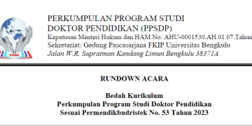 Rowndown Bedah Kurikulum Perkumpulan Program Studi Doktor Pendidikan